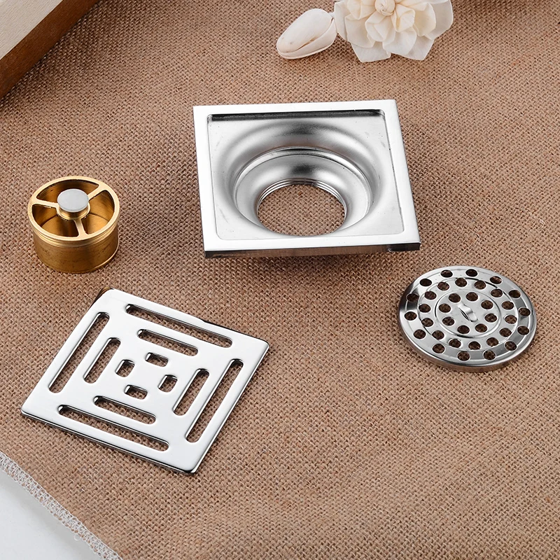 Сток в полу из нержавеющей стали сливная напольная плитка для стиральной машины