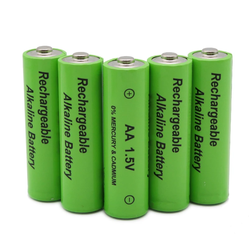Новый AA + AAA 100% 1 5 V Щелочная Перезаряжаемые Батарея 2100-3000 мА-ч фонарь часы игрушки