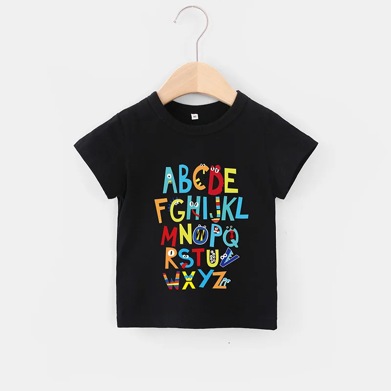 Летняя футболка для девочек и мальчиков 2020 Детские Топы с коротким рукавом