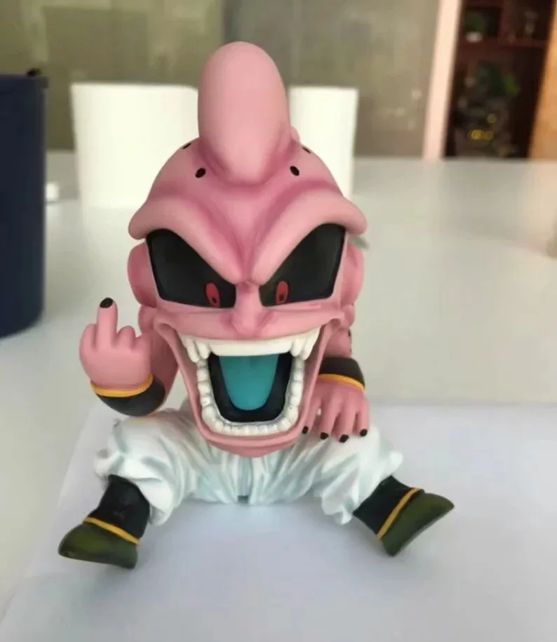 10 см Драконий жемчуг Z Super Saiyan One Majin фигурка Buu кукла модели игрушки подарок -