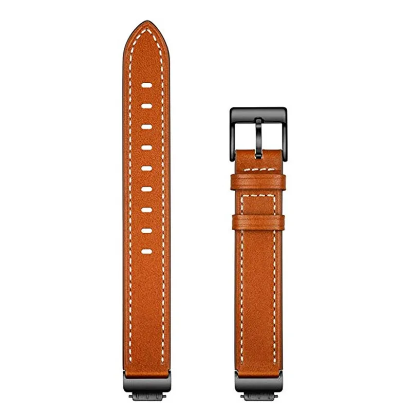 10 цветов браслет из натуральной кожи ремешок для Fitbit Inspire/Inspire Hr браслеты для Fitbit Inspire фитнес-трекер