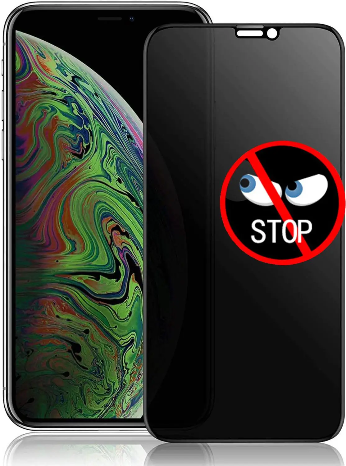 Защитная пленка для экрана iPhone 11 Pro изогнутое закаленное стекло 3D совместимое с 7 6