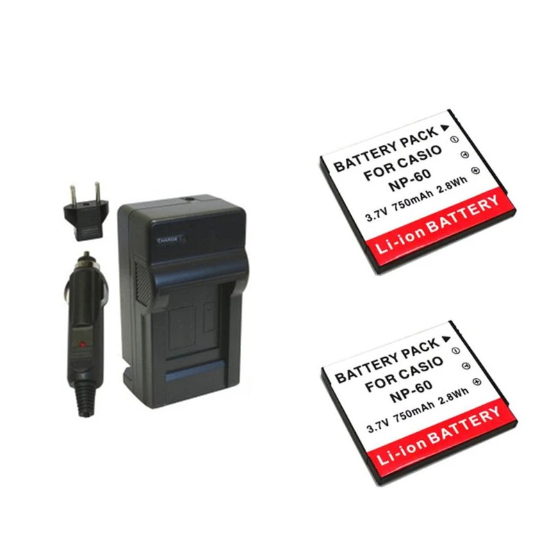 NP-60 CNP-60 NP 60 CNP60 NP60 Батарея+ Зарядное устройство для объектива с оптическими зумом Casio Exilim EX-FS10 EX-S10 EX-S12 EX-Z80 EX-Z85 EX-Z90 EX-Z9 EX-Z19 Z29 - Цвет: Синий
