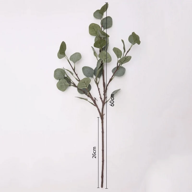 Новая ветка эвкалипта круглые листья искусственные деньги ретро эвкалипт