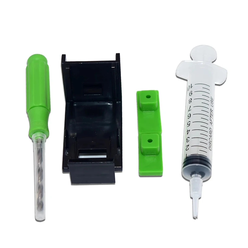 Ink Refill Cartridge Clip Rubber Pads Syringe Tool Smart Clamp Kit for HP CANON | Компьютеры и офис