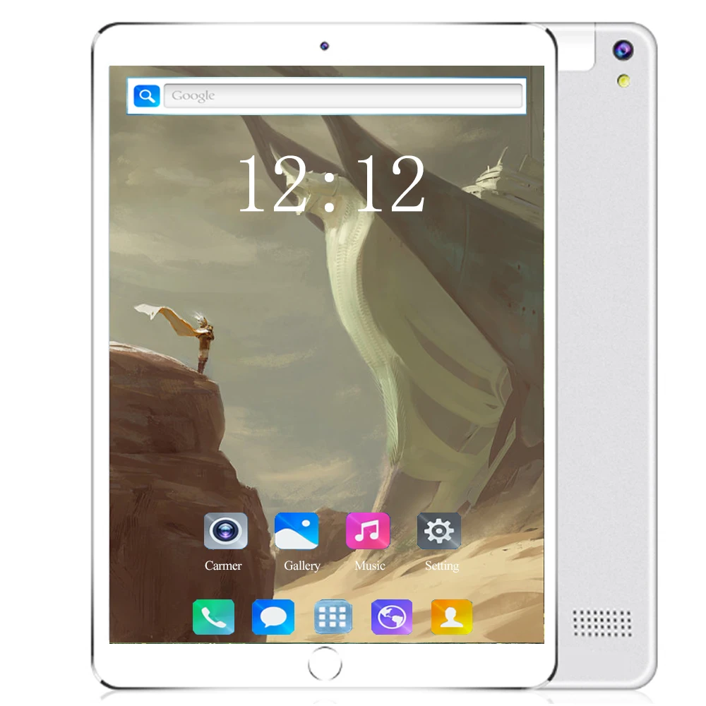 Карманный ПК 10 дюймов 4G LTE планшетный MTK8752 Восьмиядерный 6 ГБ ОЗУ 128 Гб ПЗУ две SIM