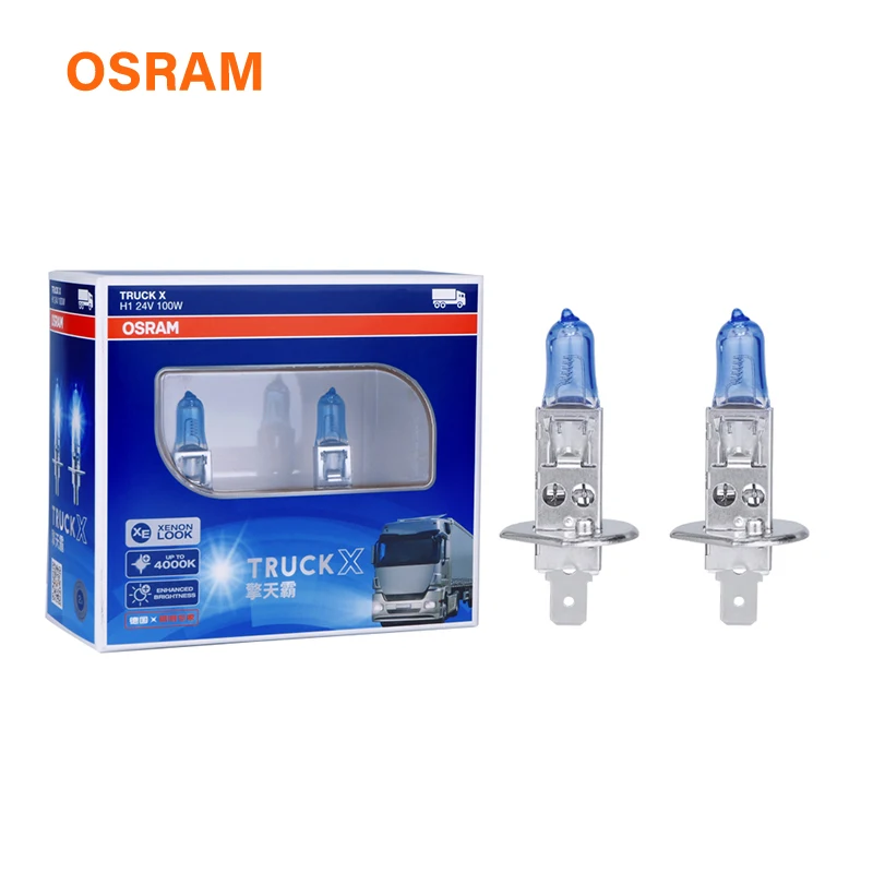 Osram 24 В 100 Вт галогенный светильник для грузовика X H1 прицепа Led запчасти