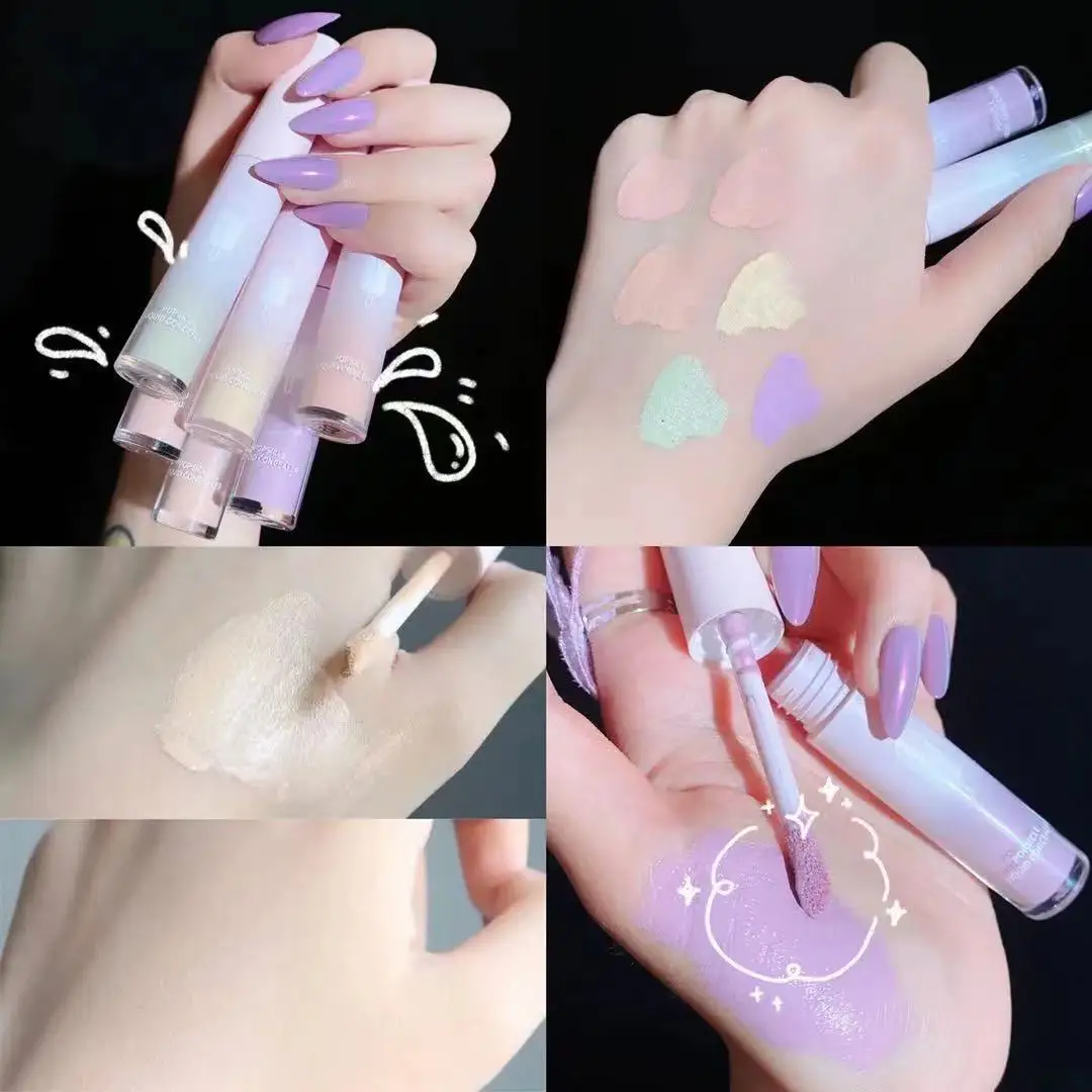 

Base Cream Concealer Pore Acne Full Coverage LongLasting Concealer Stick Moisturizer Brighten Skin Face Foundation Makeup Primer