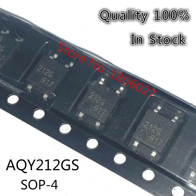 

Отправка бесплатно 5 шт. AQY212GS 212G SMD SOP-4 оптрон твердотельное реле Оптрон