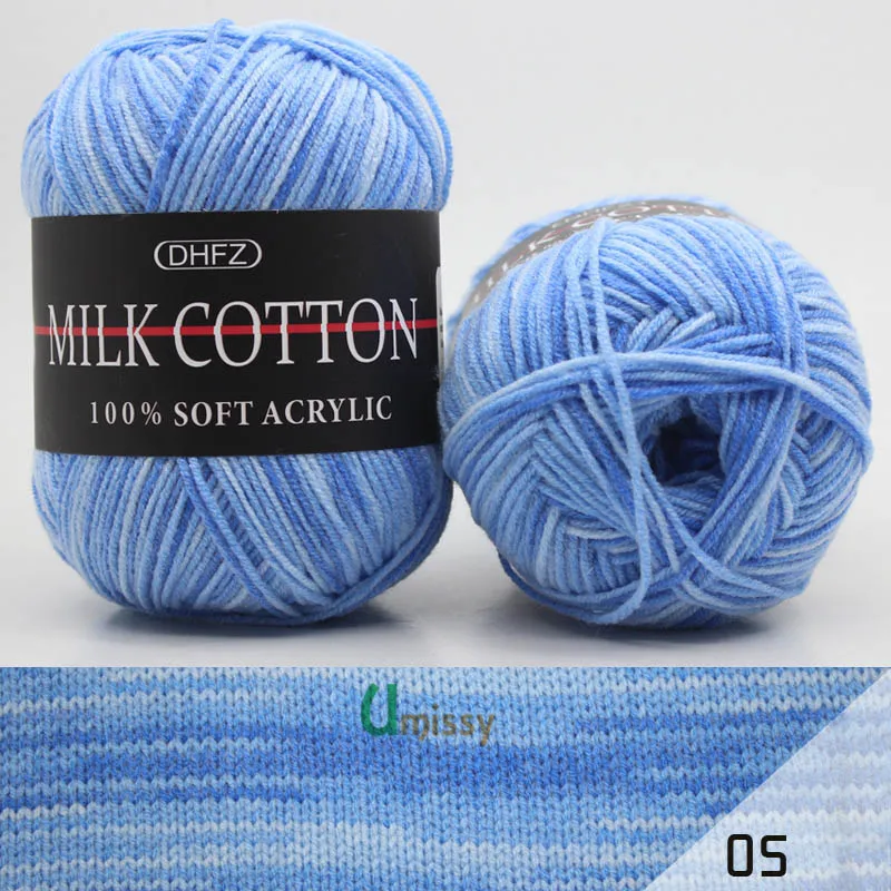 05 10pcs 10 шт. вата для вейпа Пряжи для Вязания Меланё Кольцо Камвольной Смешанная Пряжа Красочные Изысканные Краски - Цвет: 05 10pcs