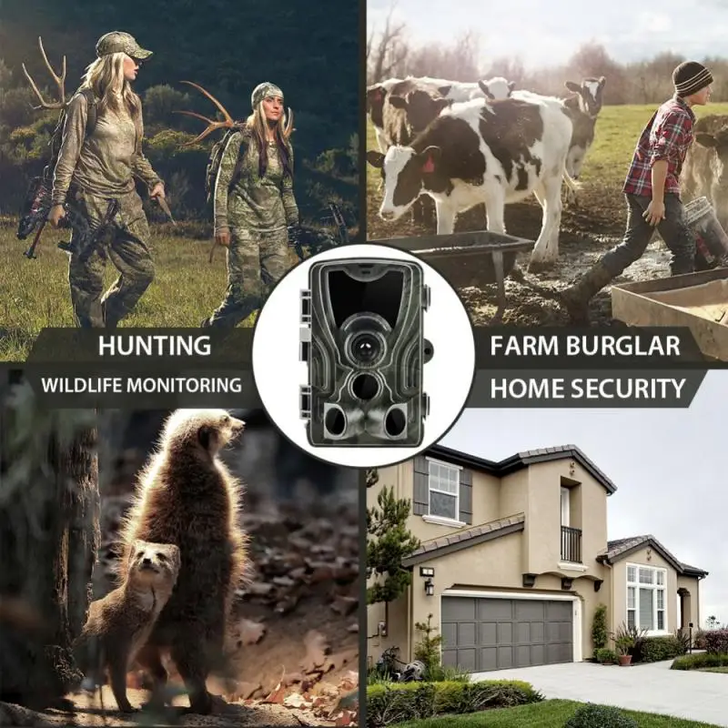 

Hunting Trail Camera Wildlife Camera With Night Vision Motion Activated Outdoor Trail Camera Trigger Wildlife Scouting