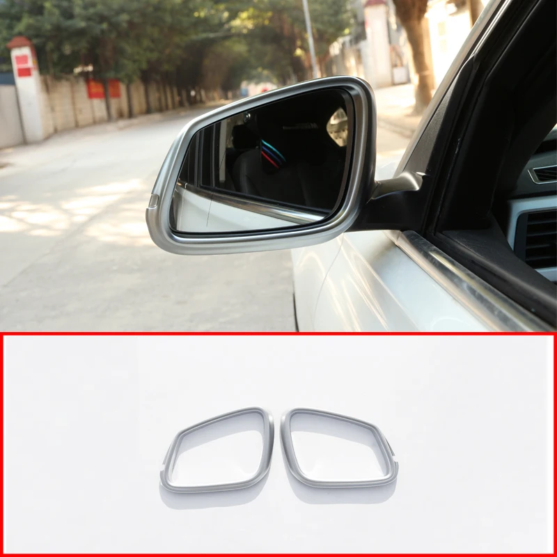 2 шт. защитная рамка для зеркала заднего вида BMW 3 серии F30 316li 320li 2013 2018|Лепнина