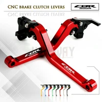 motorcycle brake handle bar lever cnc aluminum long adjustable brake clutch levers for honda cbr500rcb500fx 2013 2016