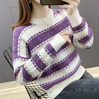 fallwinter 2021 new pullover chenille ladies sweater loose bottoming sweater fall clothes for women 2020 fashion sexy