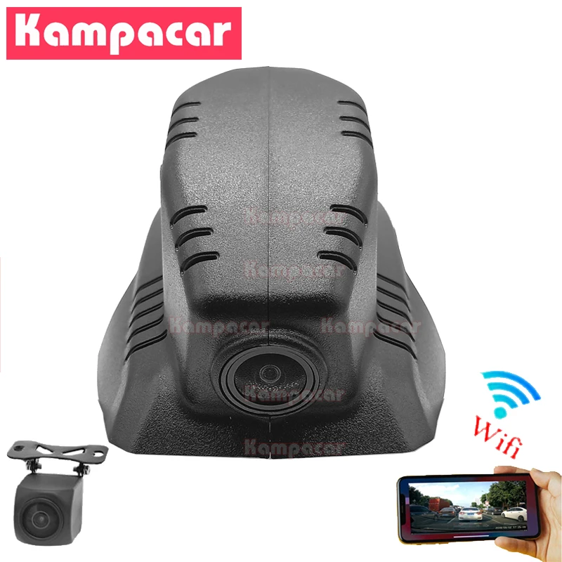 

Автомобильный видеорегистратор Kampacar BM29-D с Wi-Fi для BMW 2 серии 220i 225i 218i Gran Tourer 7-местный M Coupe Two 4K 2160P двойной видеорегистратор