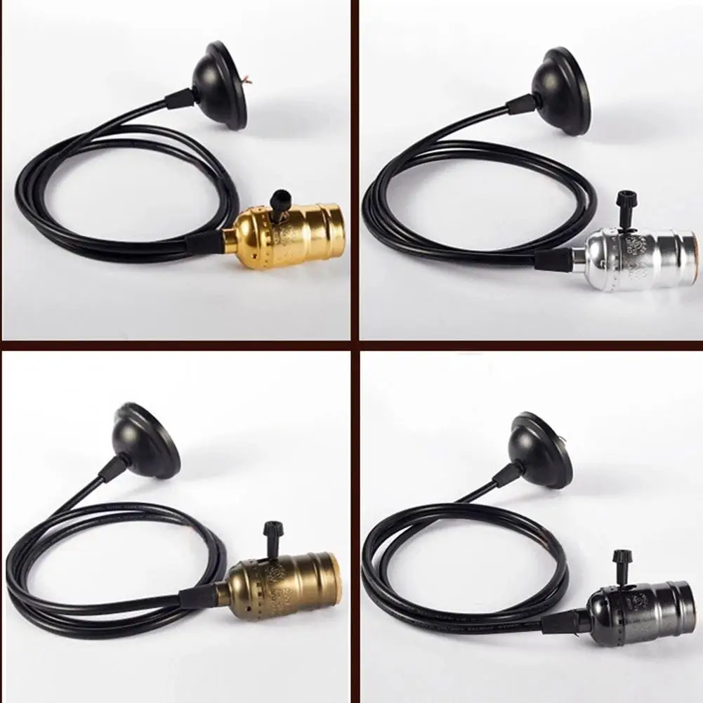 1 шт. винтажный держатель для светильник пы Эдисона|Портативные осветительные