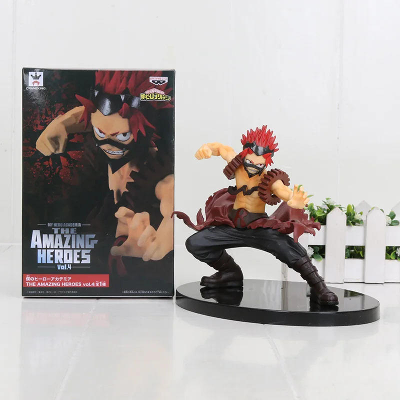 My Hero Academy Figure Toy Vol1. Smack Midoriya izku Shouto Todoroki Katsuki Boku no Hero Academy модель фигурные игрушки 16 см - Цвет: red in box