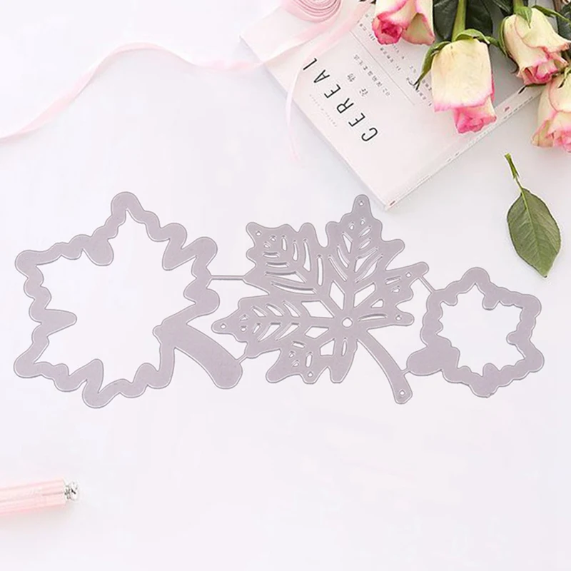 3 шт./компл. металлические штампы для резки кленовых листьев/штампы скрапбукинга