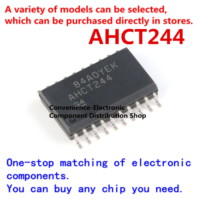 

10PCS/PACK AHCT244 SOP SN74AHCT244DR SMD SN74AHCT244DWR SOIC-20 tri-state output octal buffer/driver