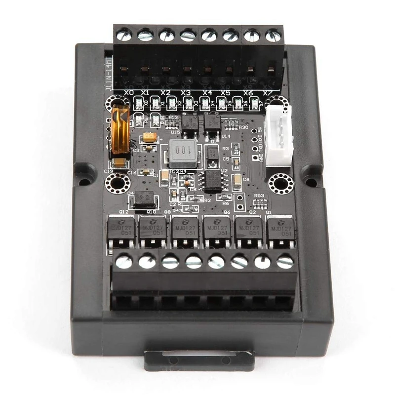PLC программируемый логический Управление DC 10-28V регулятор ПЛК FX1N-14MT промышленный