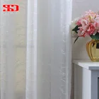 Роскошные занавески для гостиной, тюль на окна, полосатые абстрактные белые тканевые драпировки для комнаты, оконные шторы, индивидуальный пошив