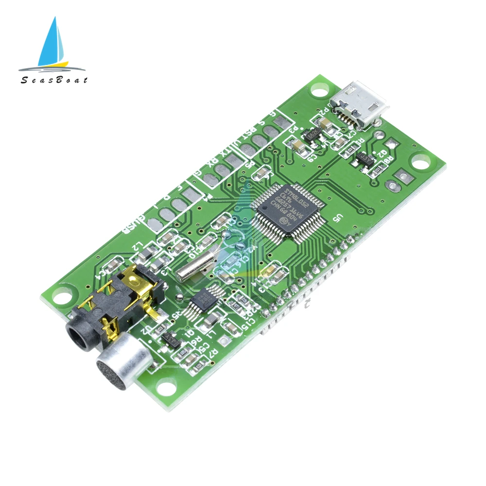 Цифровой беспроводной микрофон стерео FM-модуль передатчика DSP &amp PLL 87-108 МГц |