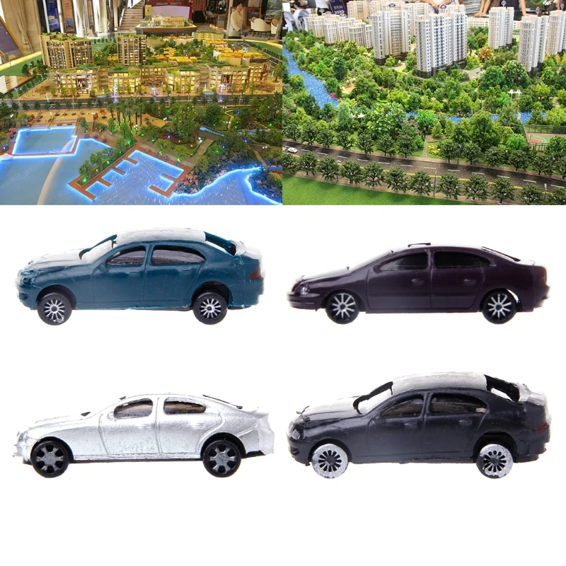 Новинка 10x1:100 раскрашенные модели автомобилей строительная макет модель в