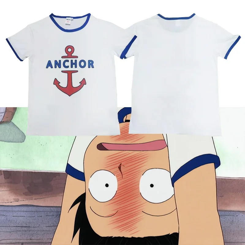 

ONE PIECE cosplay T-shirt Anime luffy T shirt Fashion Men's Clothing Women Cotton Tees
