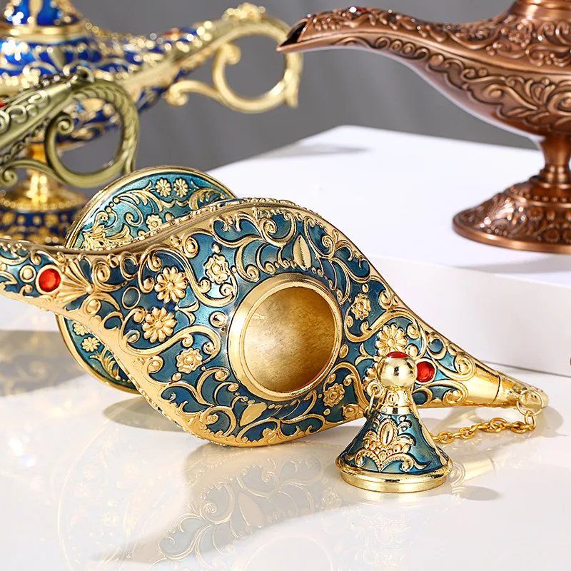 Aladdin волшебное украшение миниатюрные фигурки лампа для желаний европейские