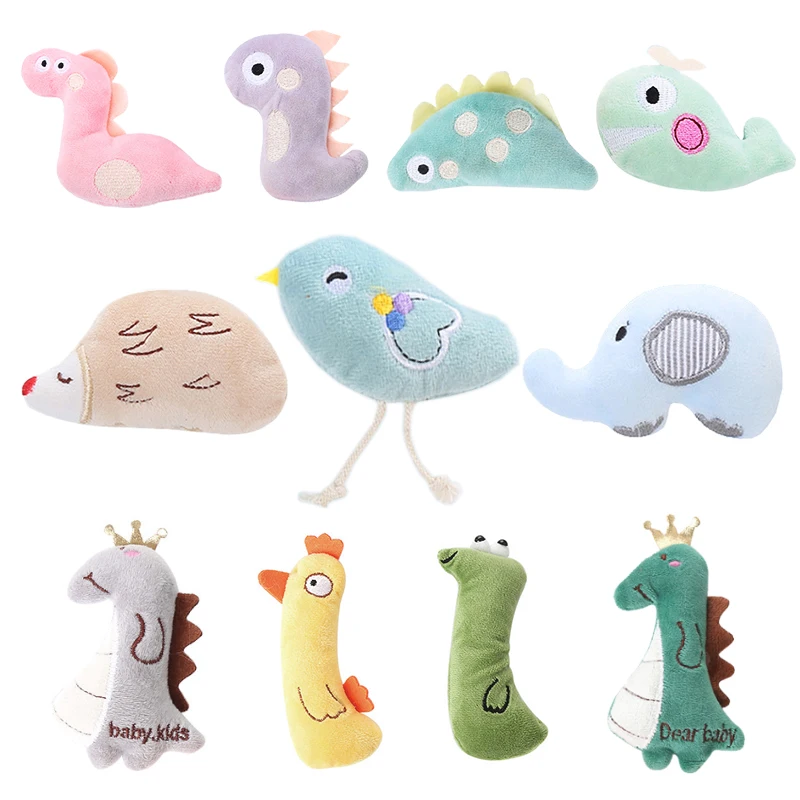 Зубов и кошачья игрушка весело интерактивный плюшевый Кот питомец котенок