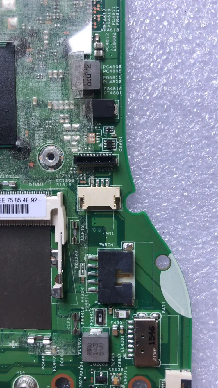 

KEFU For Lenovo YOGA 500-14ISK FLEX3-1480 Laptop Motherboard CPU I7 6500U DDR3 Integrated Graphics 100% Test OK