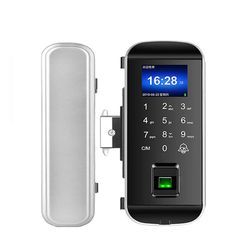 

Smart Biometrics Access Control Class Door Lock FRID Fingerprint Password Integrated Electric Lock With Touch Keypad Smart Card