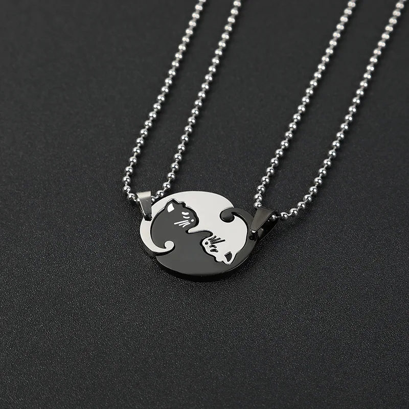 Ожерелье с подвеской в виде сердца для женщин колье кулоном милого мультяшного