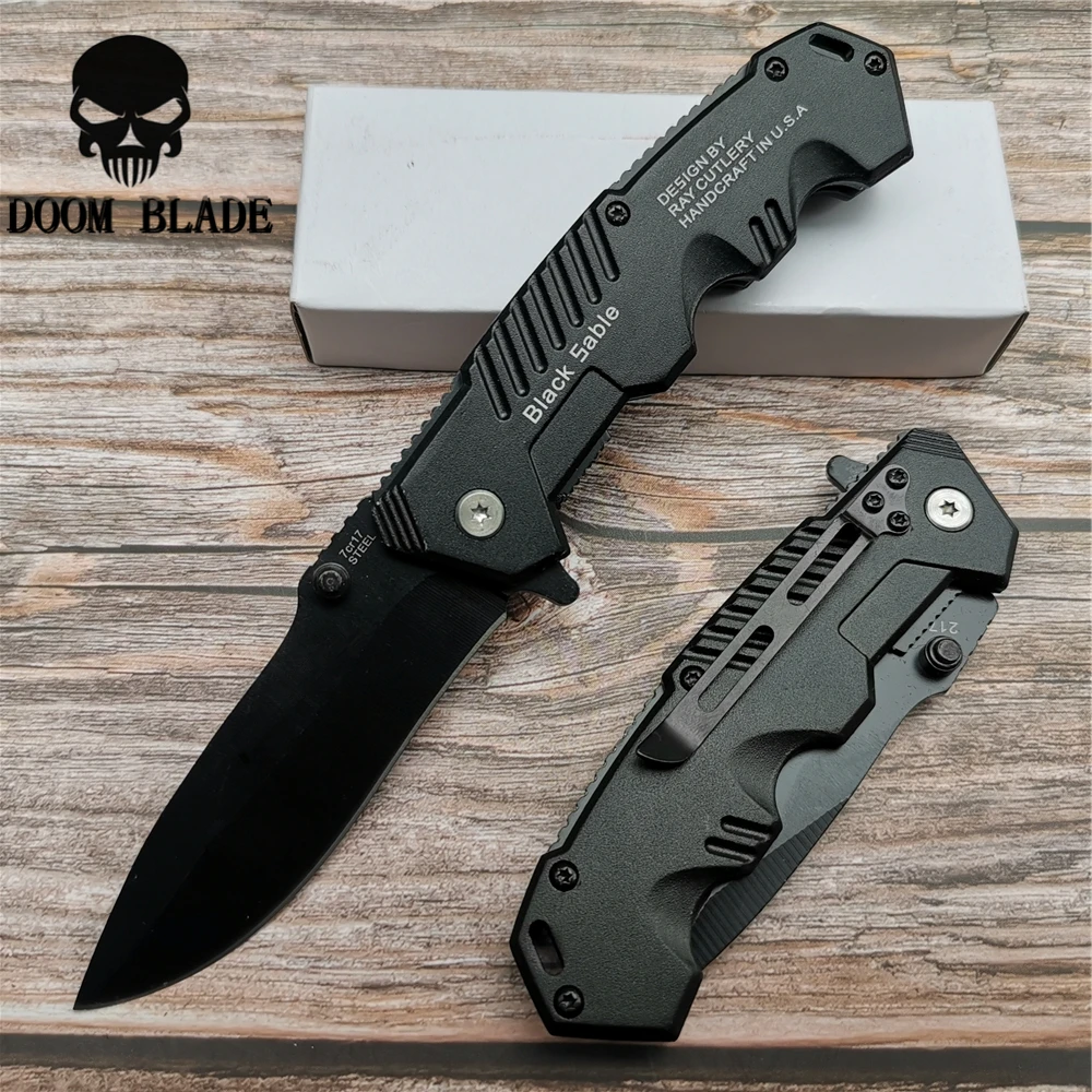 Нож для выживания в дикой природе портативный складной нож из нержавеющей стали