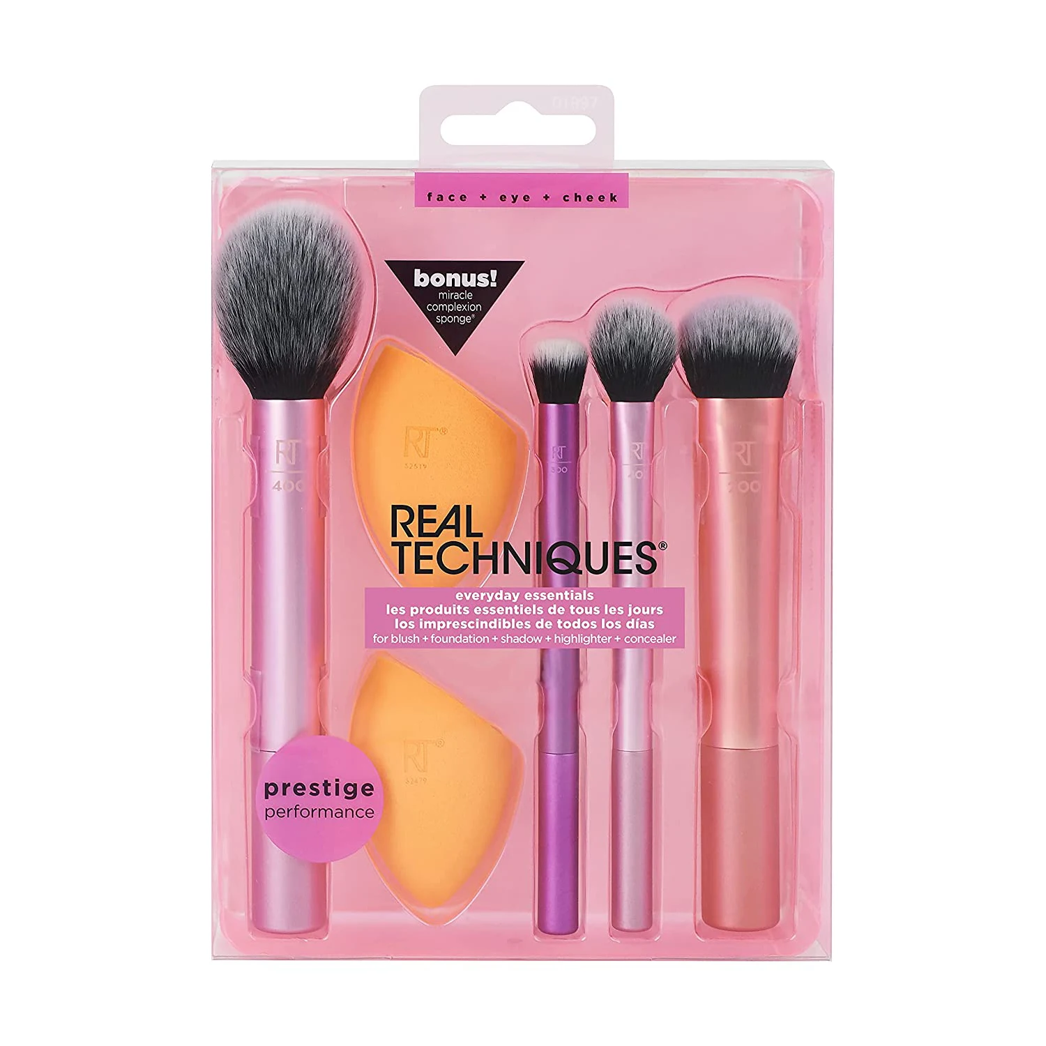 

RT 1997 Makeup Brushes 6Pcs Set Powder Foundation Eyeshadow Eyeliner Blush Blending Makeup Brush Beauty Tools Brochas maquillaje