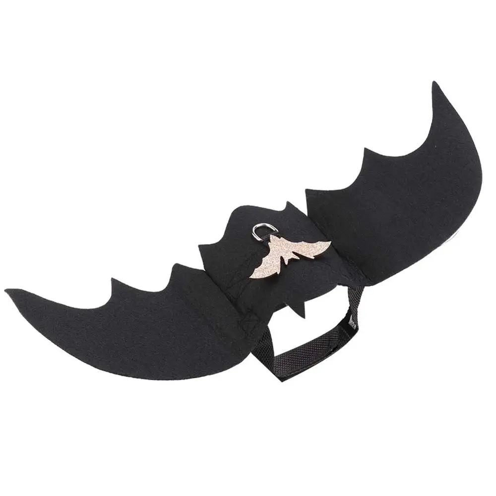 Собака кот костюм с крыльями летучей мыши Waliking облачение обхватывающие грудь