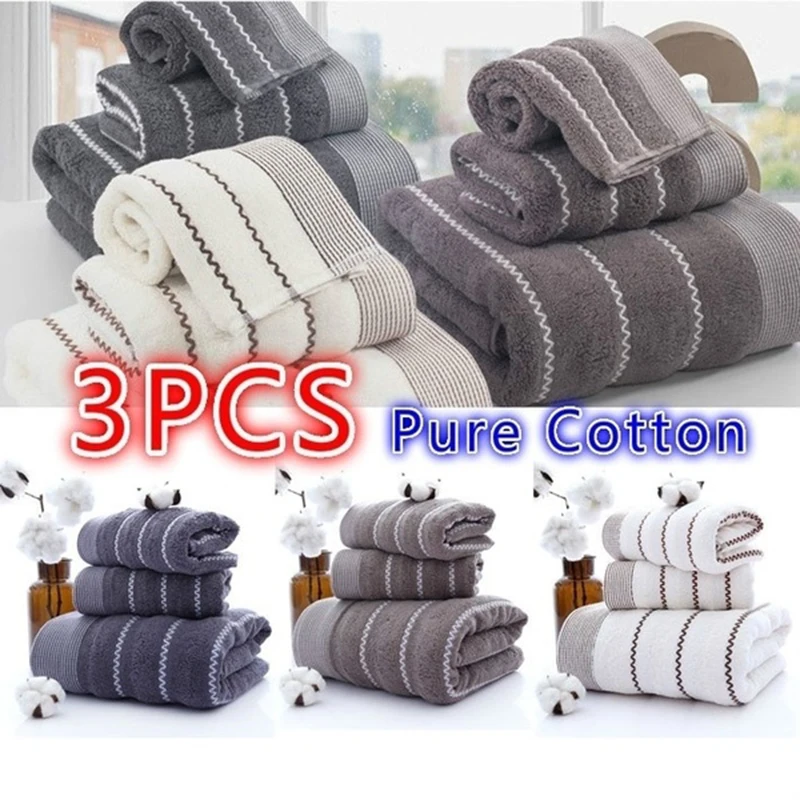 LEDFRE новинка хлопковое трехкомпонентное банное и полотенце для лица взрослых