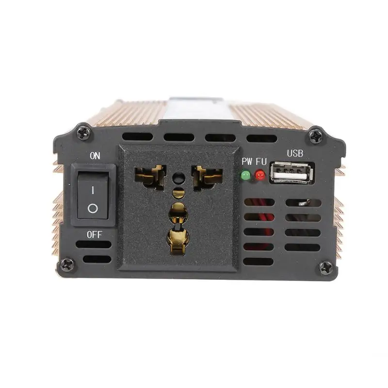 

2000W Car Power Inverter DC 12V To AC 220V Converter Portable Car Adapter For In Car Use Laptop DVD Digital Camera Car Accessory