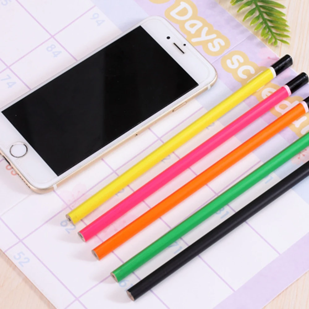 HB деревянные Графитовые карандаши упаковка 50 навалом плавная запись для