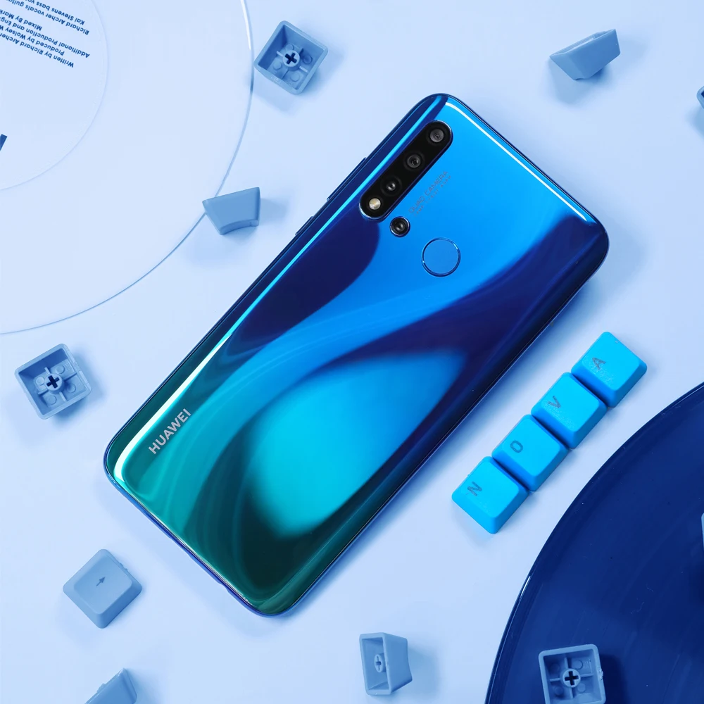 Huawei Nova 5i смартфон 6 ГБ 128 4000 мАч Google Play Смартфон Android 9 0 24MP Quad AI камера 4 дюймов FHD +