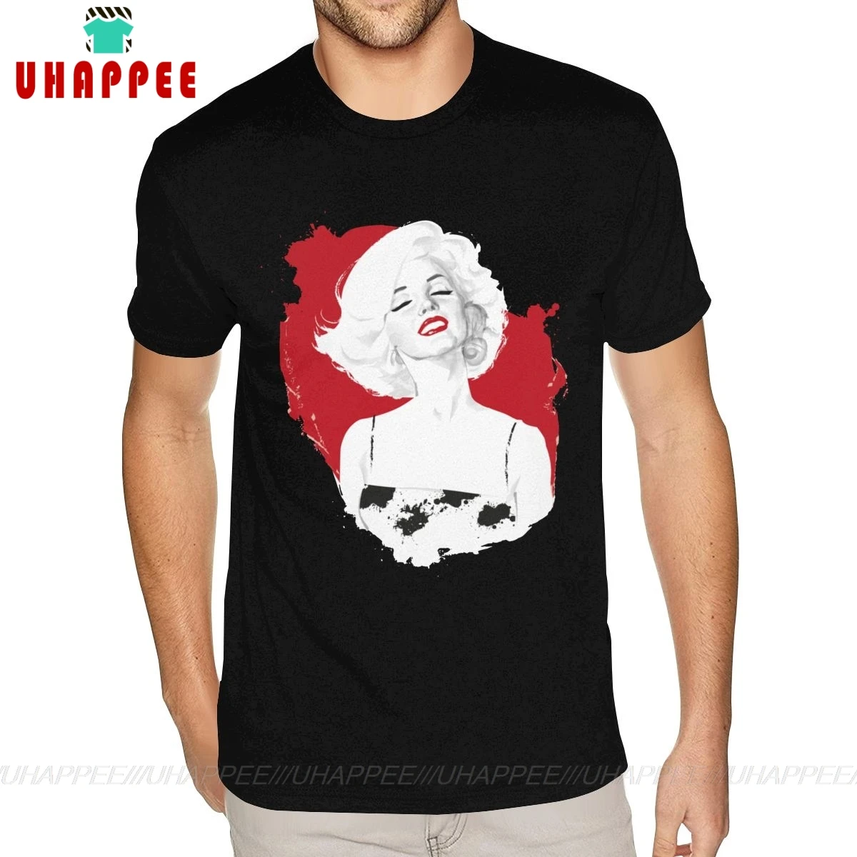 Мэрилин Монро фото футболка большого размера для бойфренда Музыка Фото футболки