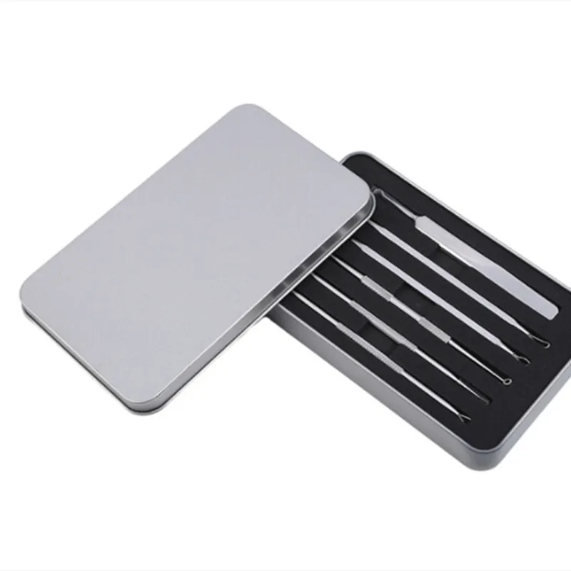 6 шт./компл. иглы для удаления чёрных точек прыщей комедонов | Красота и здоровье