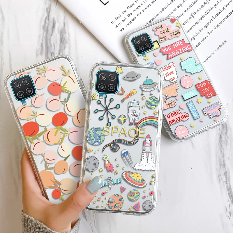 

A12 Case For Samsung A10 Soft Silicone Shell For Samsung S22 Ultra A30 A22 A21S A21 A20S A20E A10S A02 A01 M31 M31 Back Cover