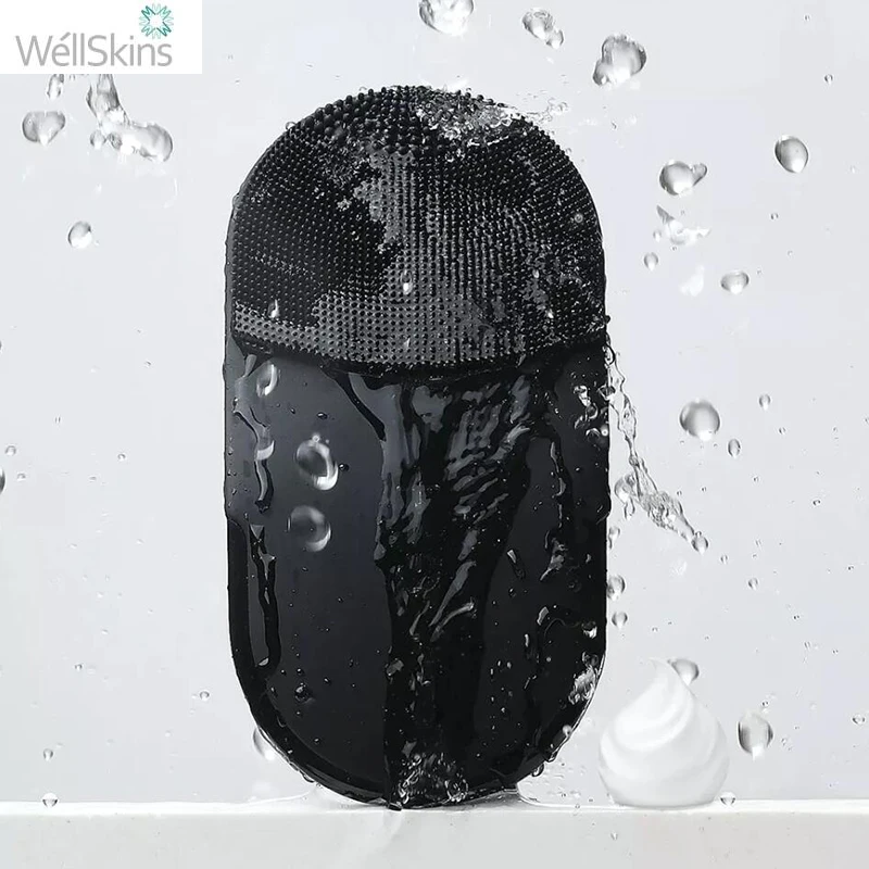 Электрическая глубокая Чистящая Щетка массажная Wellskins 10 уровней звуковой мойки