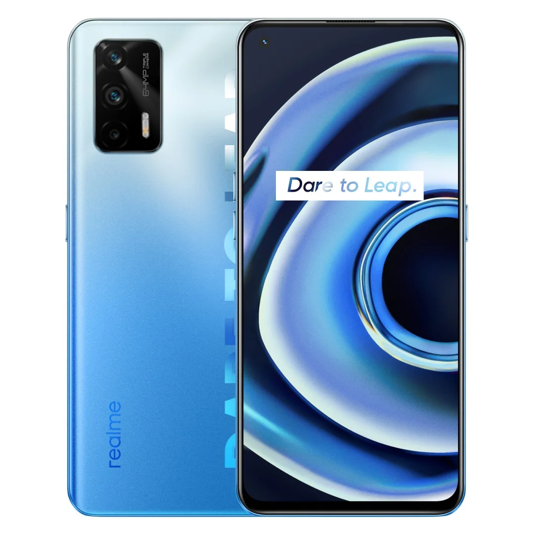 for new smartphone original realme q3 pro 5g full netcom 128gb 6 43amoled refresh rate dimensity 1100 octa core 30w 64mp ota free global shipping