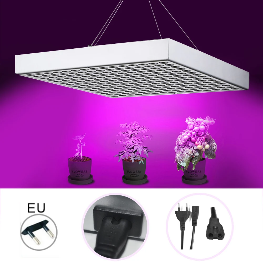 Junejour 45 Вт 225LED лампы для выращивания растений США/ЕС/Великобритания/Австралия