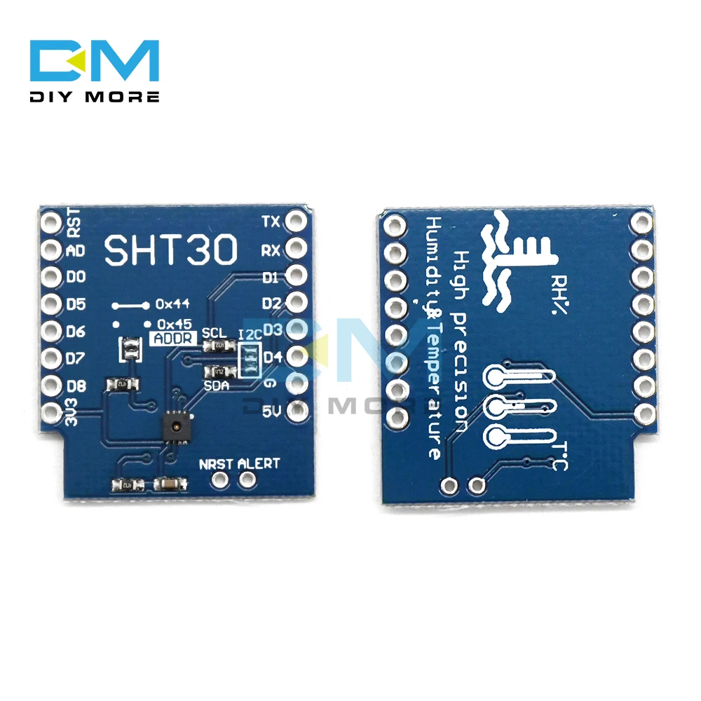 Щит SHT30 для WeMos D1 Mini с цифровым датчиком температуры и влажности I2C IIC | Электронные