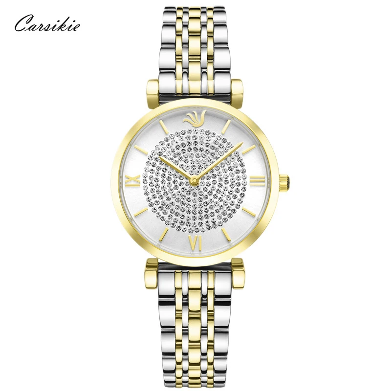 Рекламный новый стиль японские модные женские часы из нержавеющей стали