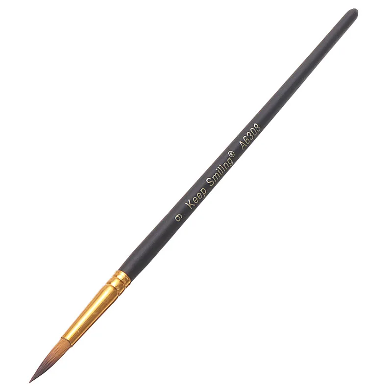 12 шт./компл. нейлоновые художники мягкий набор кистей для рисования маслом гуашь