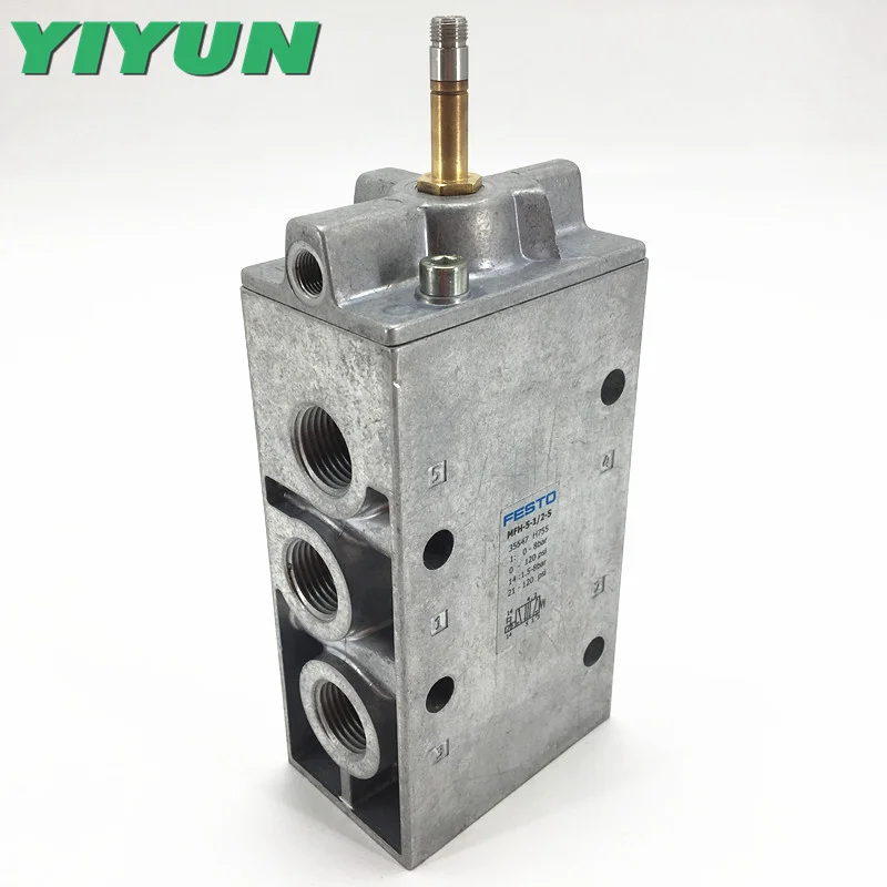 

MFH-5-3/8-S-B 19706 MFH-5-1/2 6420 MFH-5-1/2-S 35547 FESTO Solenoid valve Pneumatic components MFH series